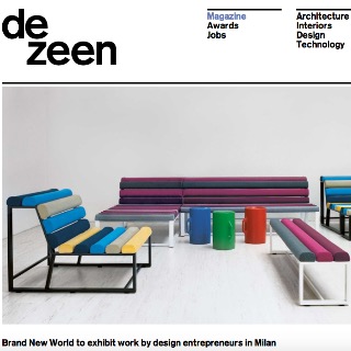 Brand New World to exhibit work by design entrepreneurs in Milan by Dezeen